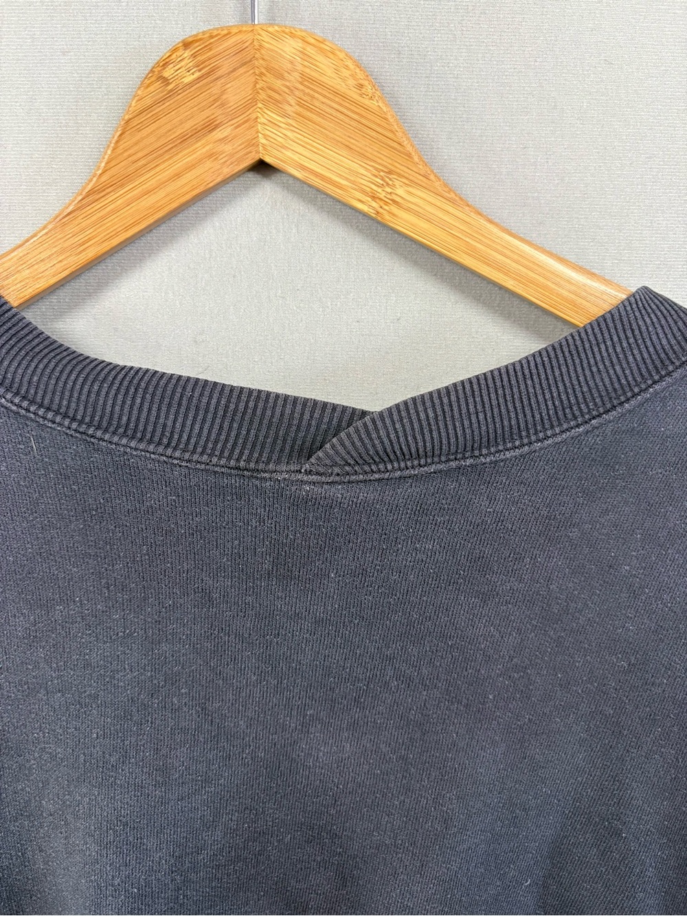 VTG Quiksilver Sweatshirt Men's M Black Pullover Surf Skater Y2K USA - Picture 3 of 8